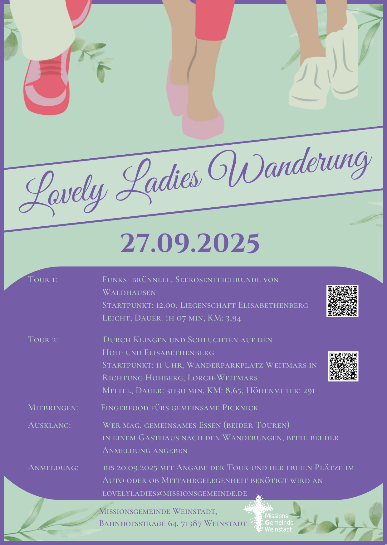Lovely Ladies Wanderung