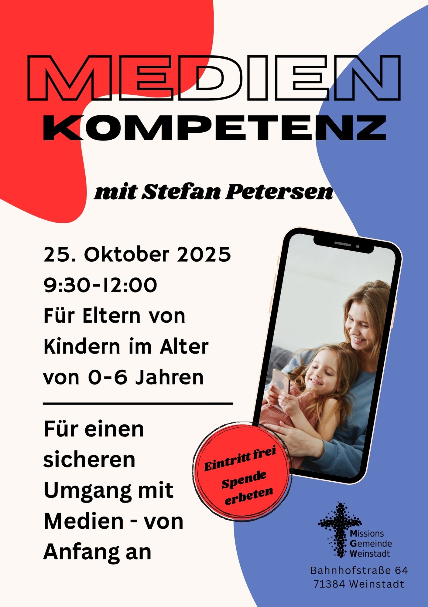 Medienkompetenz-Seminar am Sa. 25. Oktober 2025 von 9:30 – 12:30 Uhr