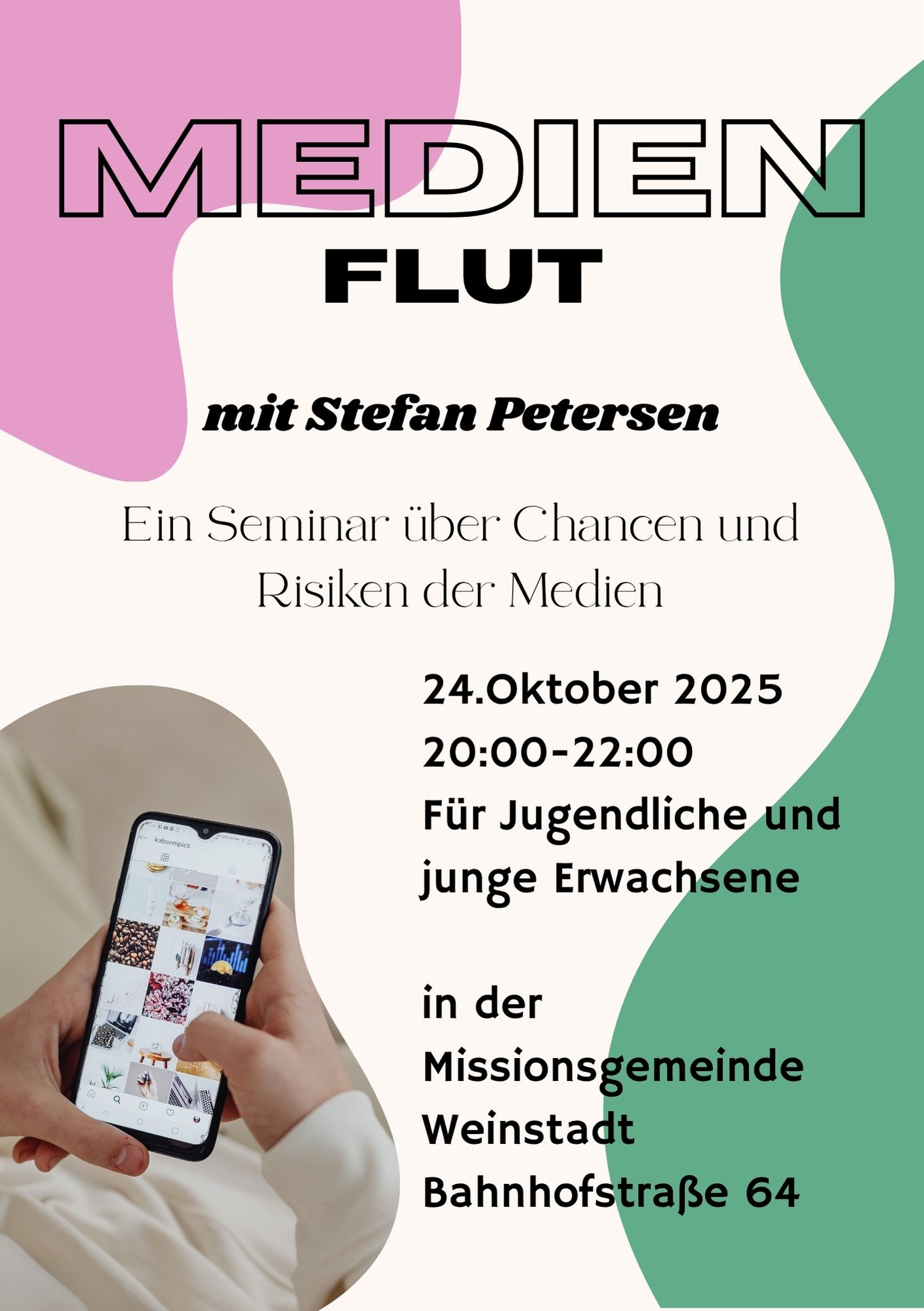 Medienflut-Seminar am Fr. 24. Oktober 2025 um 20:00 Uhr