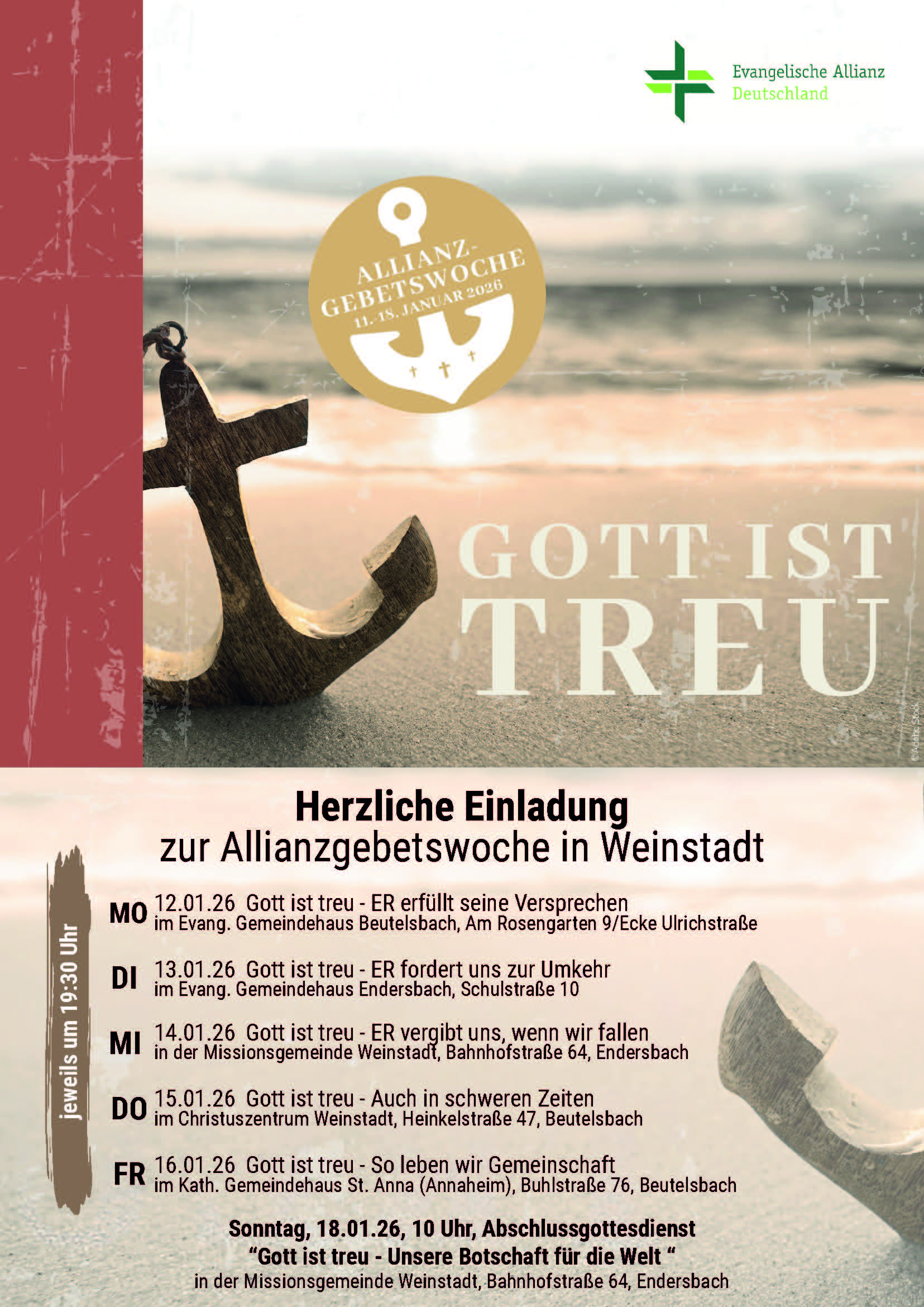 Allianz-Gebetswoche Weinstadt