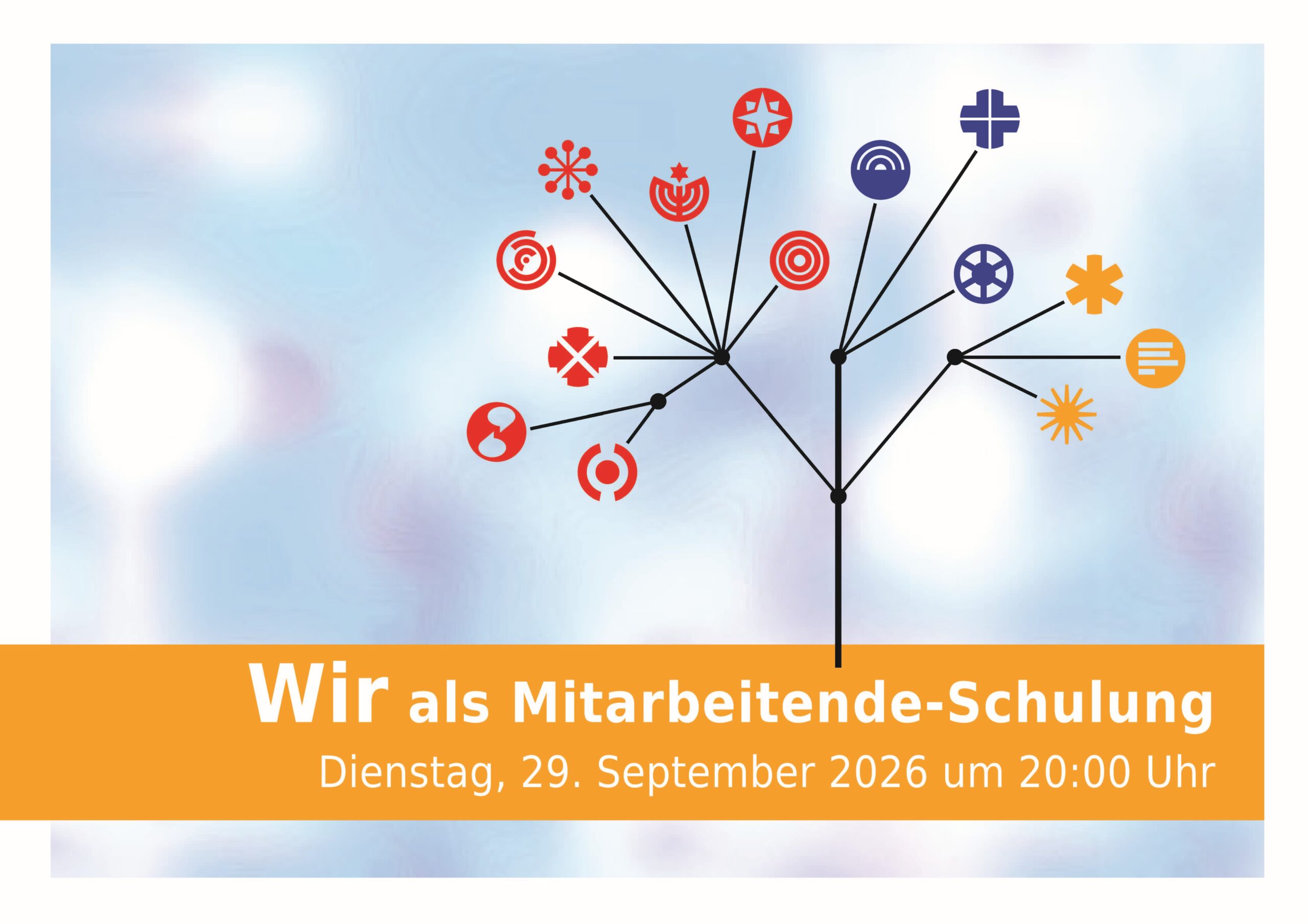 WIR als Mitarbeitende – Schulung am Di. 29. September 2026 um 20:00 Uhr.